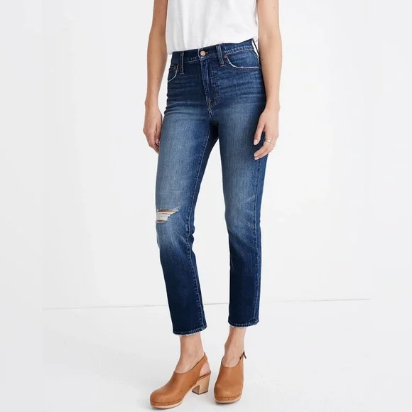 Madewell The Perfect Vintage Jean in Bellbrook Wash:  Comfort Stretch sz 24 - Picture 5 of 15